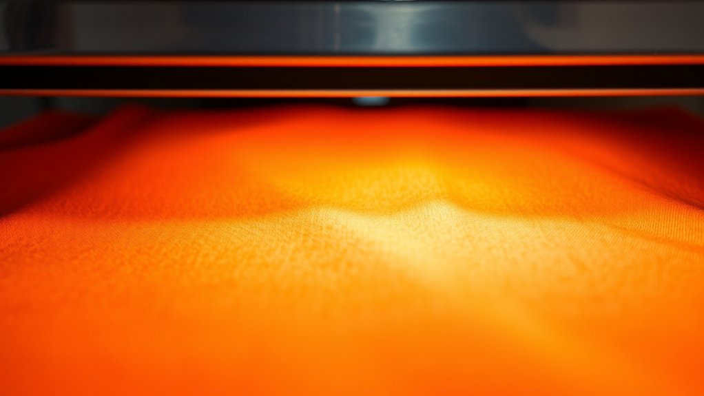 heat pressing polyester safely