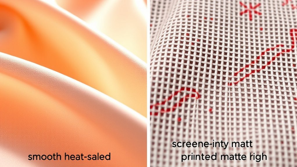 heat sealing vs screen printing