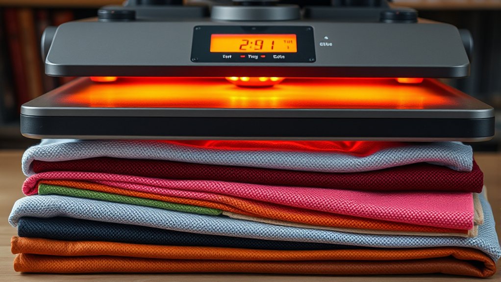 heat settings for materials