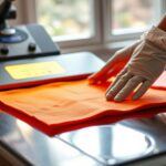 heat transfer vinyl application