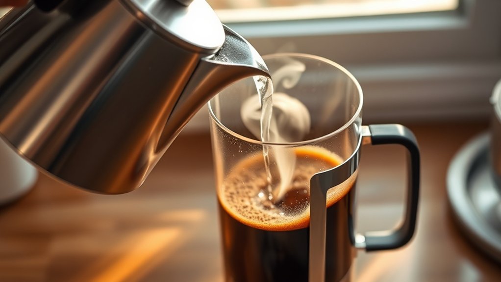 heat water for brewing