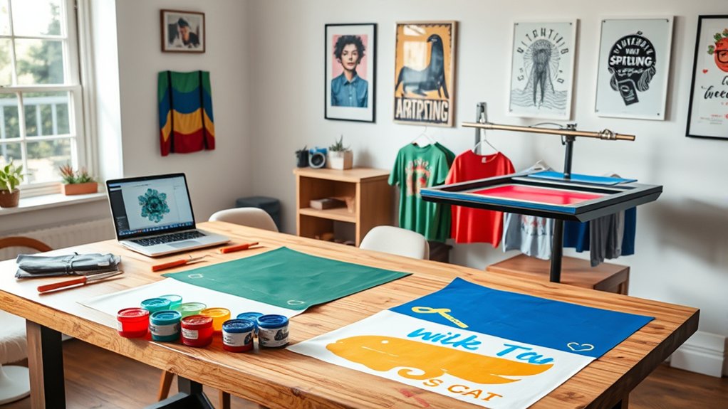 home based screenprinting business guide