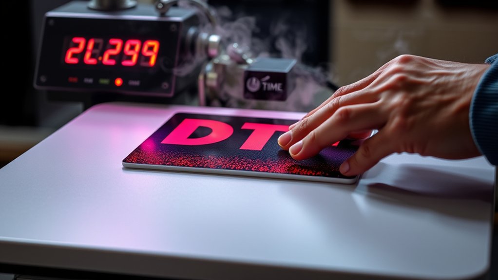 ideal dtf curing settings