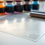 ink blocking materials or stencils