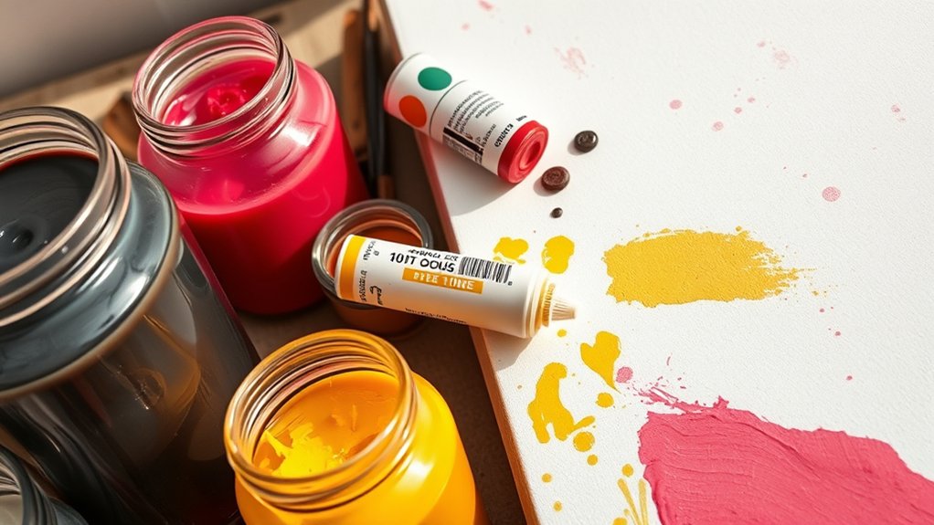 ink versus paint comparison