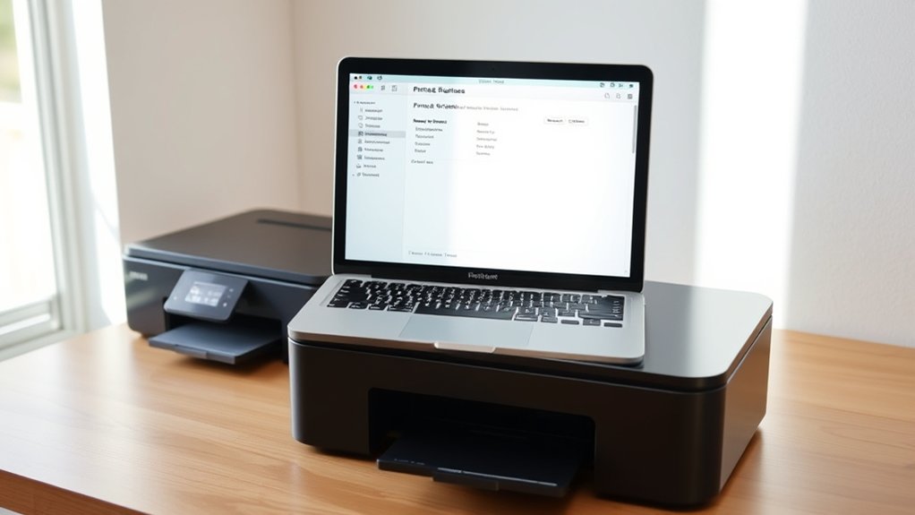 installing printer on mac