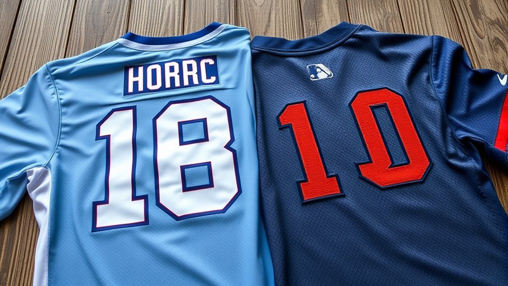 jersey customization enhances team identity