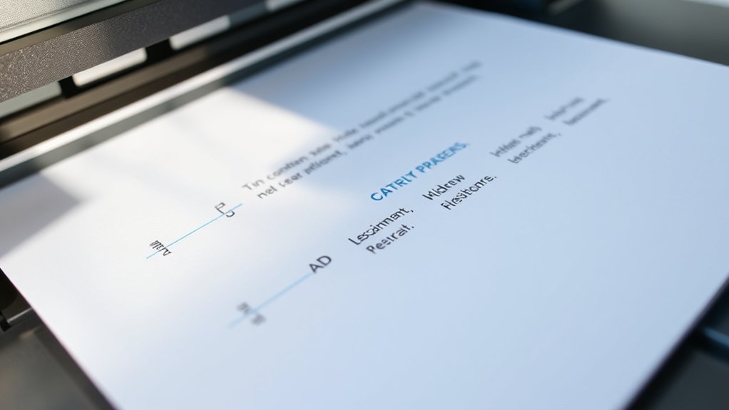 lined paper impacts readability