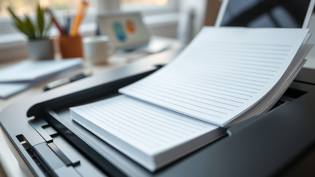 lined paper printer compatibility