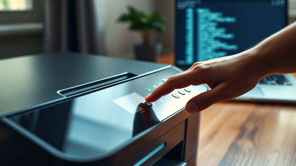 locate printer ip address