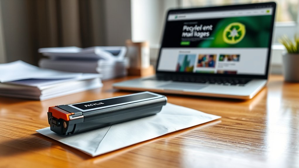 manufacturer mail back recycling programs