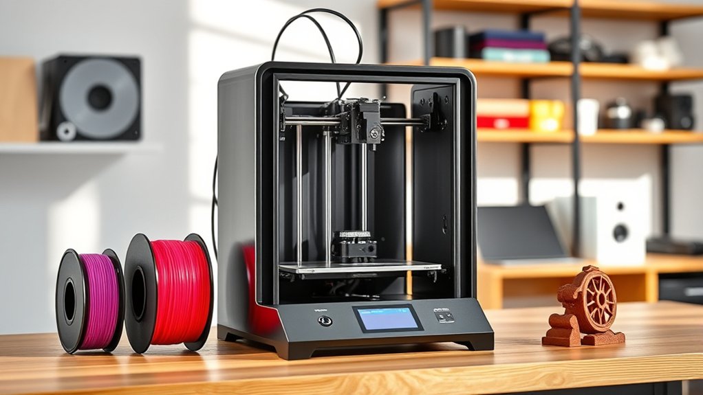 mid range 3d printer features
