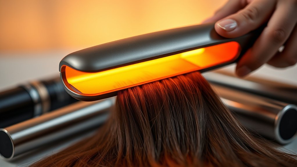 moderate heat for curls