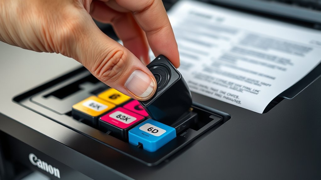 monitor ink levels regularly