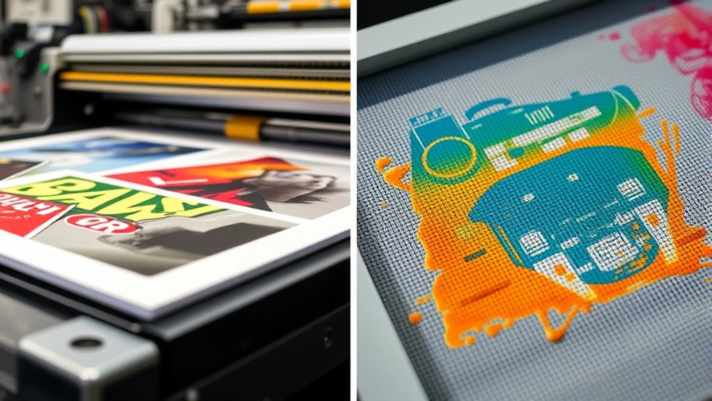 offset vs screen printing comparison