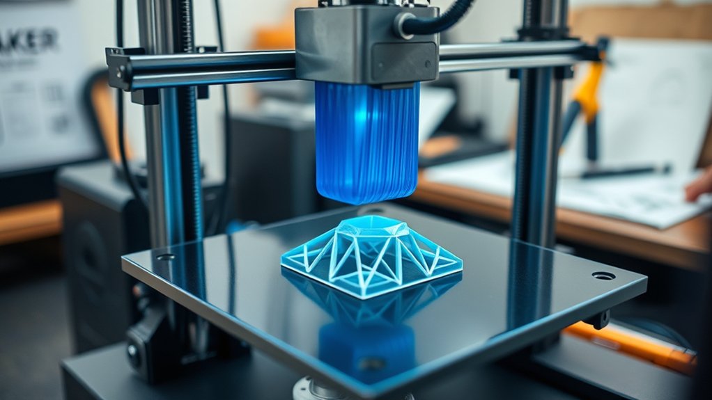 operating a 3d printer