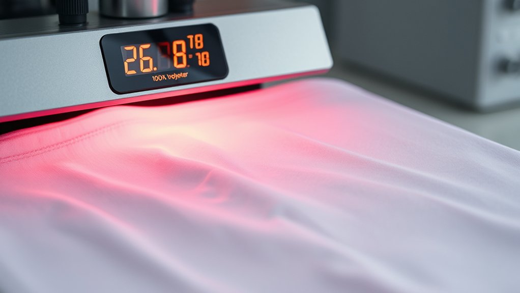 optimal heat press settings