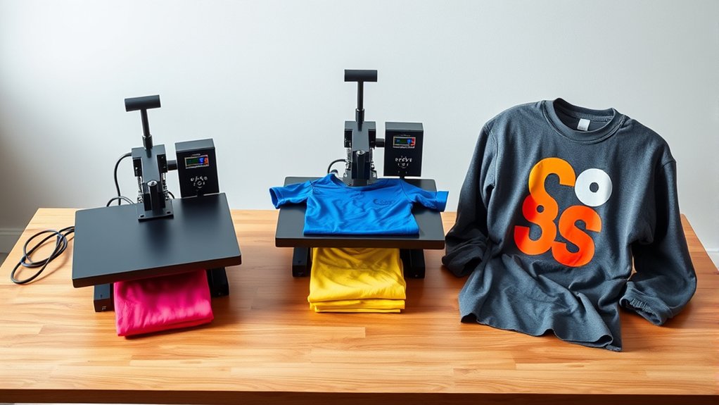 optimal heat press sizes