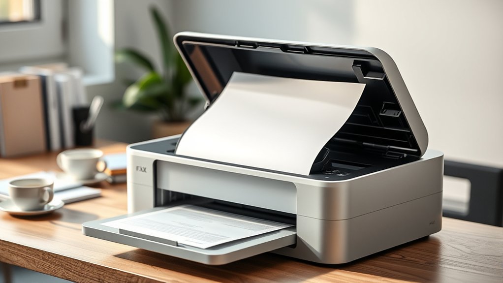 organize documents for faxing