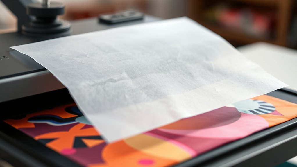 parchment paper heat press usage