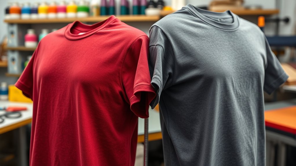 plastisol transfers or screen printing