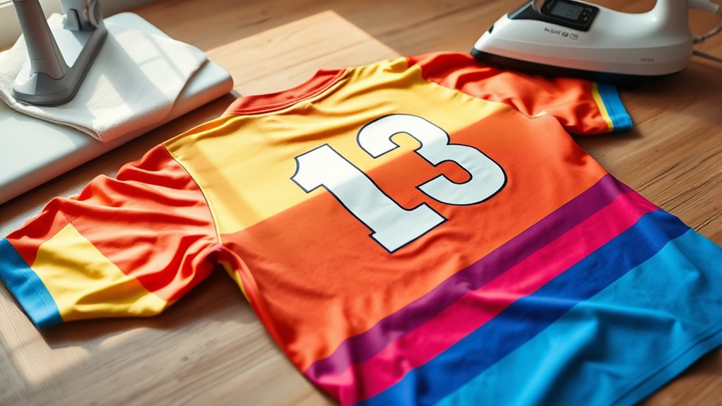 prepare jersey for removal