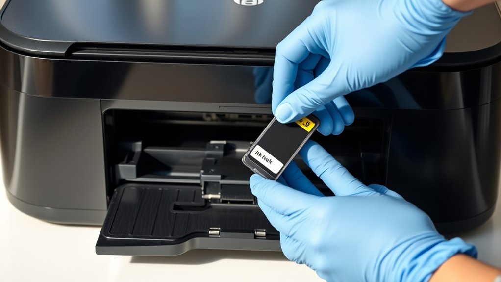 prepare printer for replacement