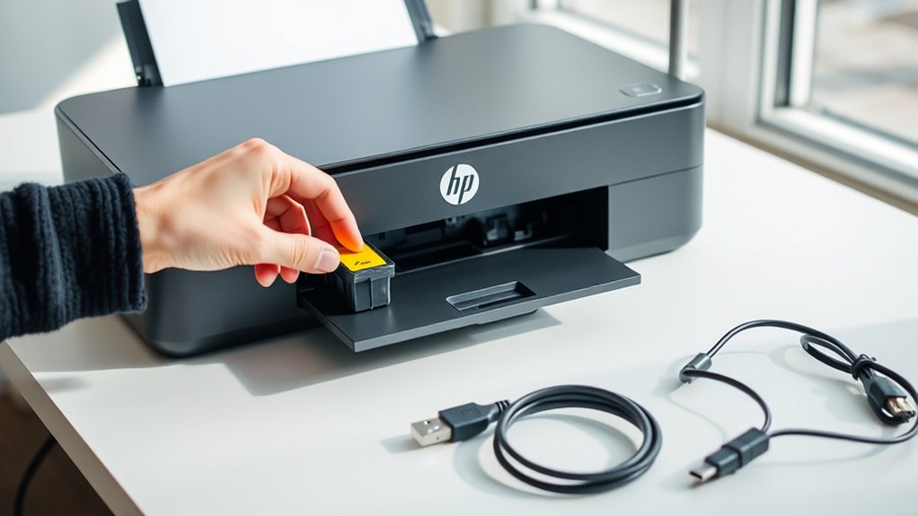 prepare printer for setup