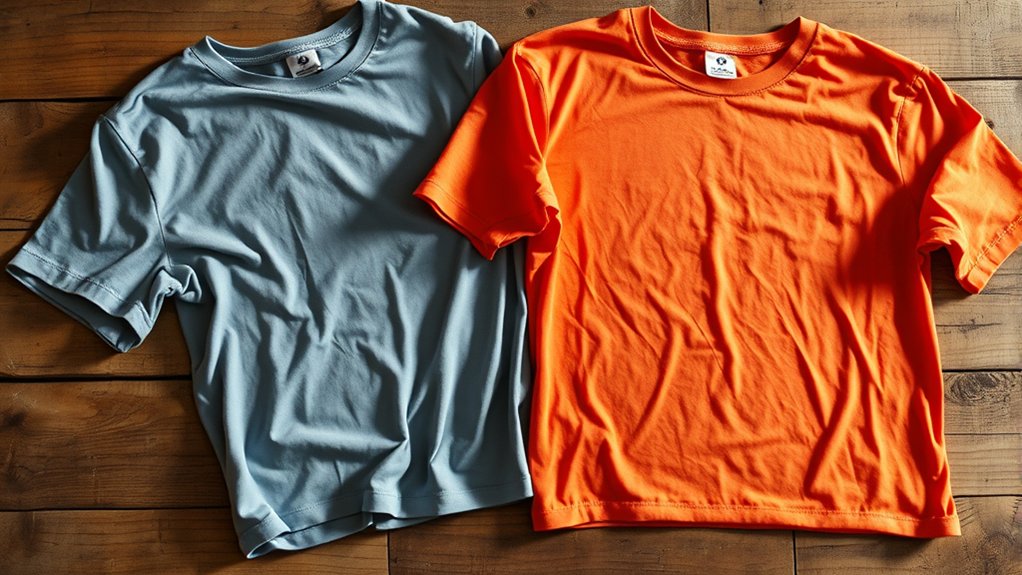 print durability comparison apparel