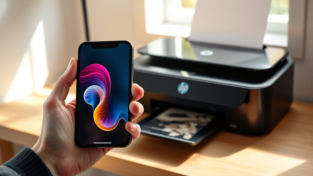 print from iphone to hp