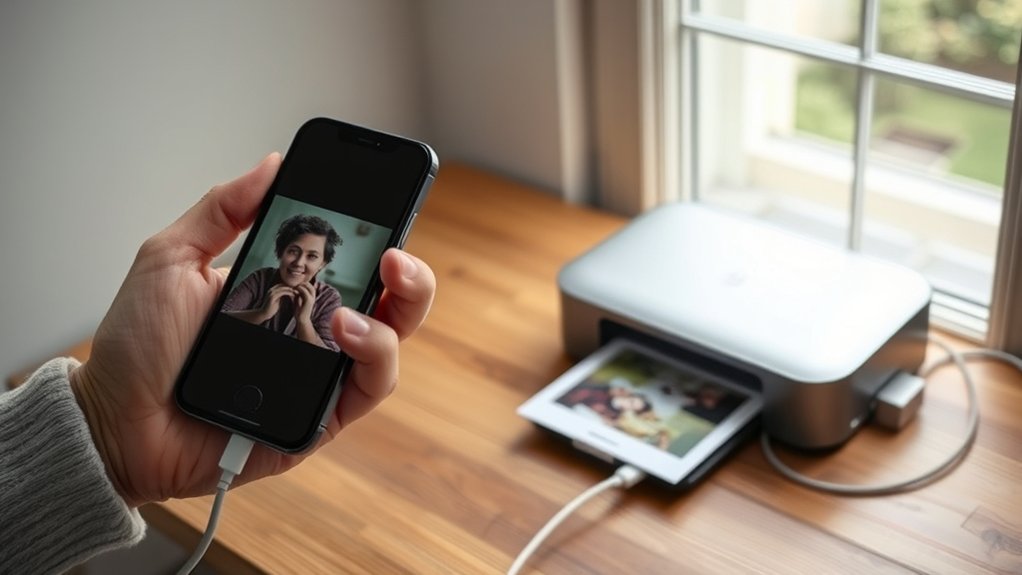 print iphone without wi fi