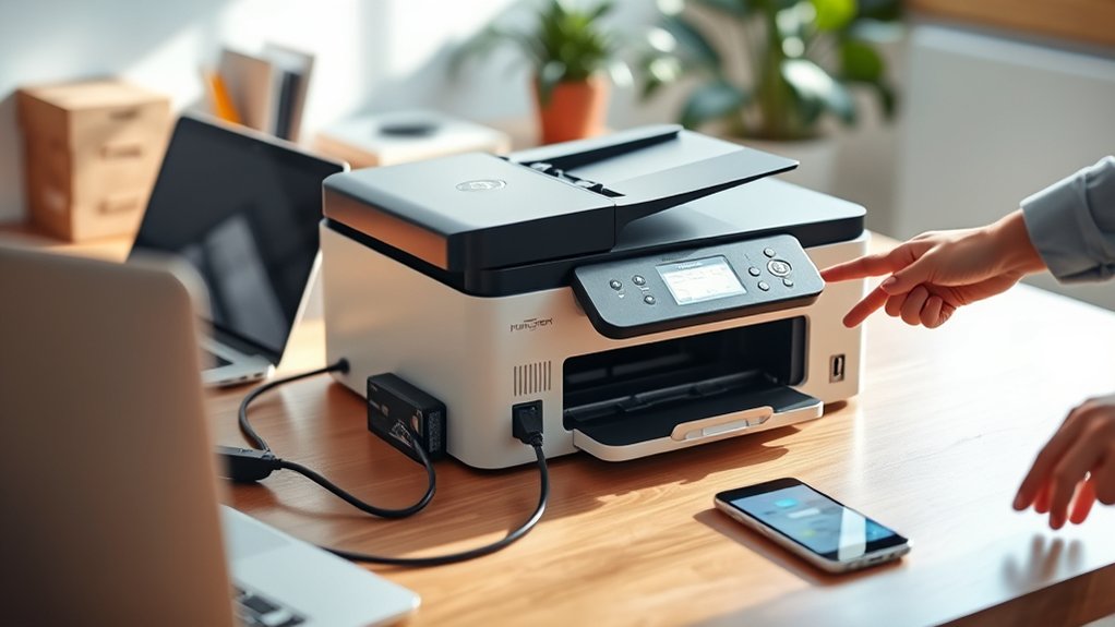 printer connection methods explained