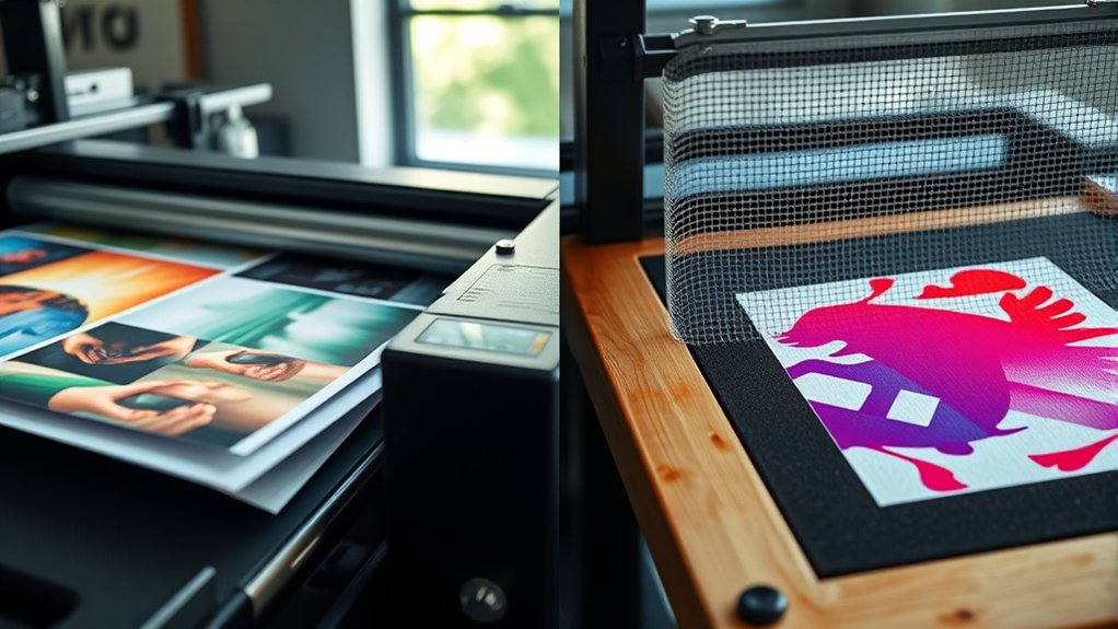 printing method comparison analysis