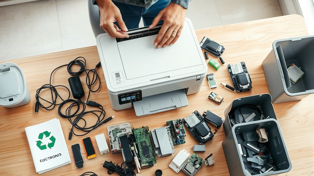 proper printer disposal methods