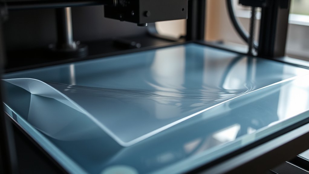 removing film from printer