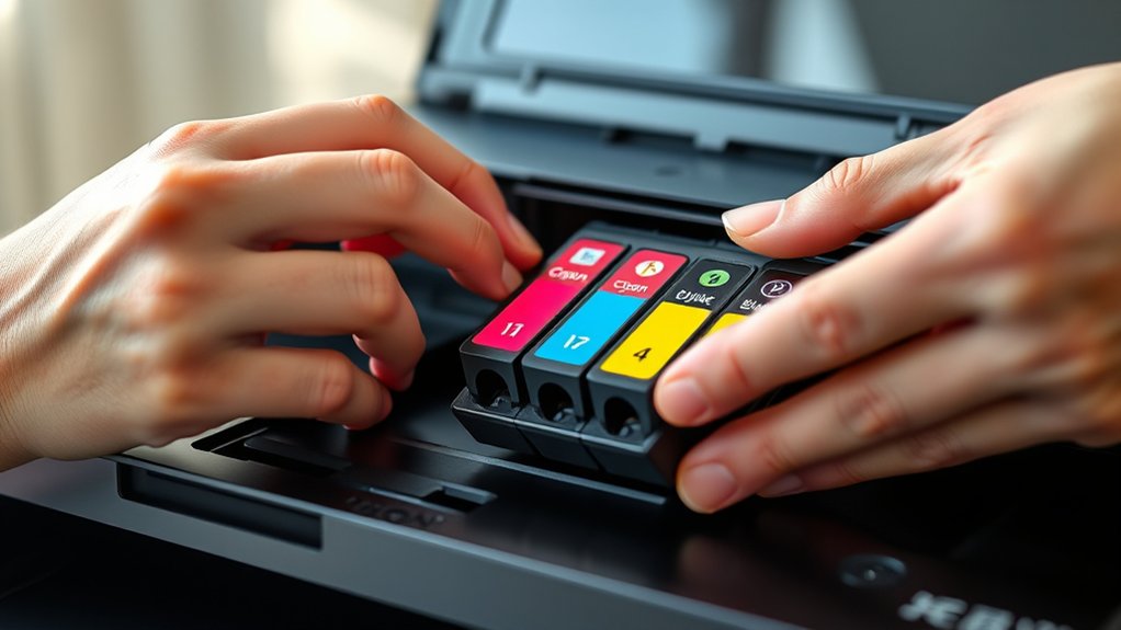 replace canon ink cartridges