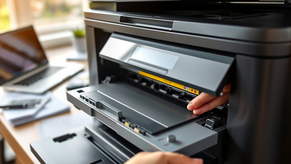 replace ink or toner