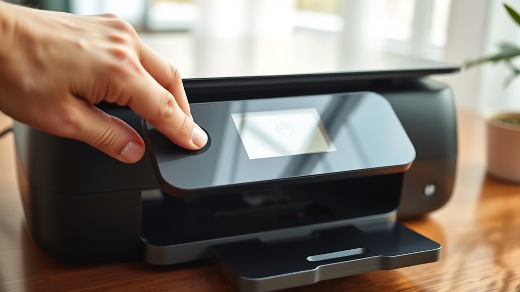 resetting an hp printer