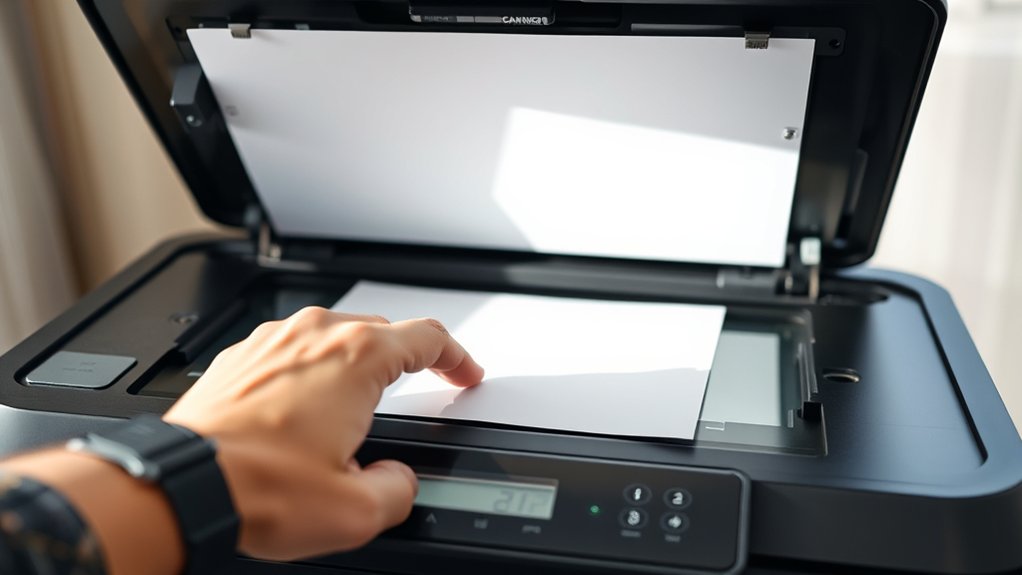 scan documents step by step