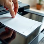 scanning documents using printer