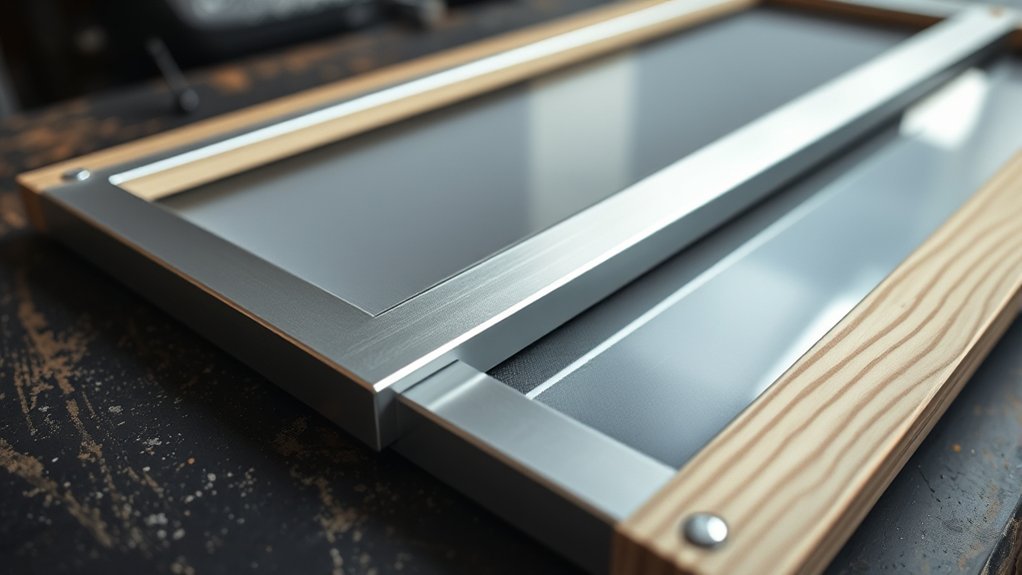 screen printing frame selection