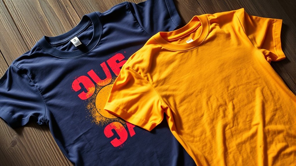 screen printing vs vinyl shirts