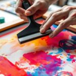 screenprinting technique in art