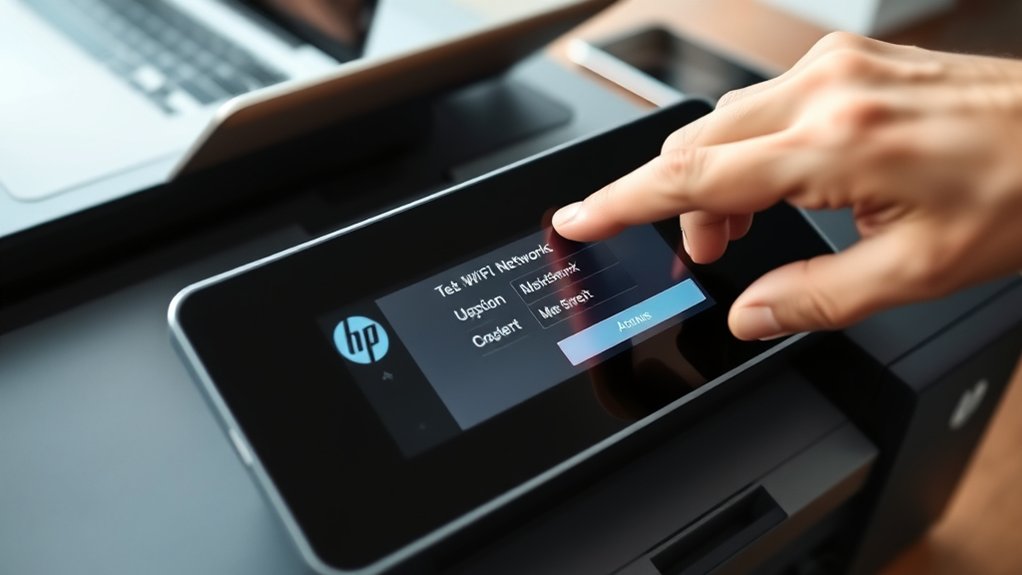 secure your hp printer