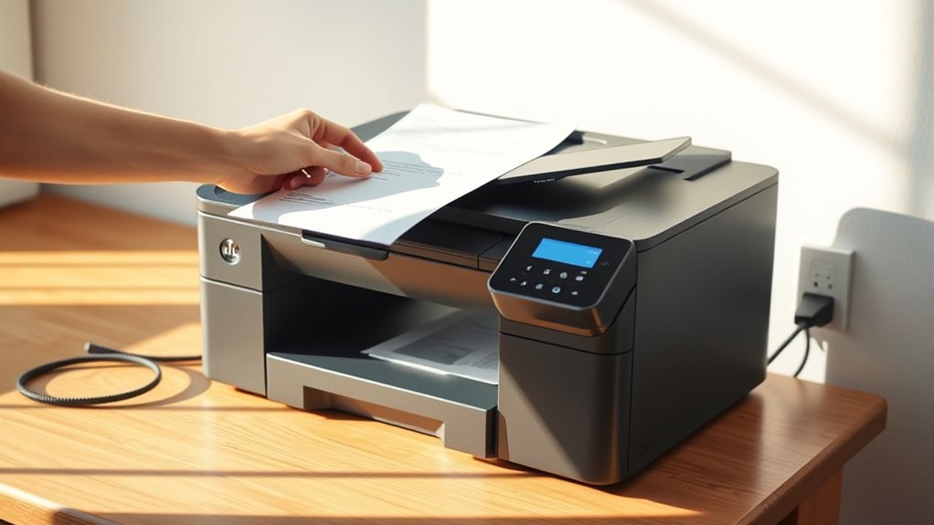 send fax from printer