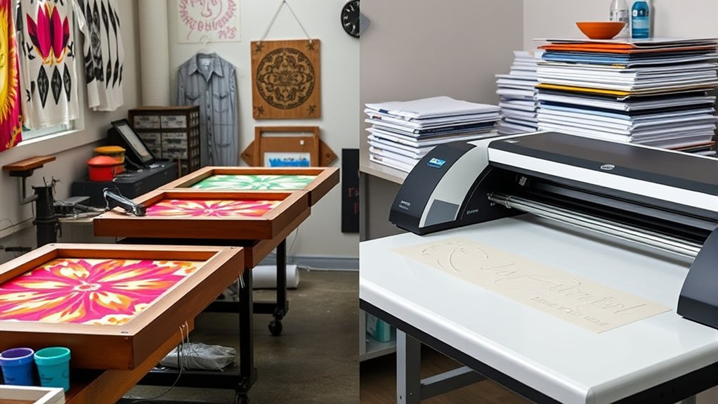 silk screen vs vinyl costs