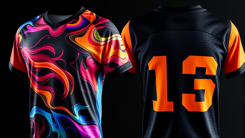 sublimation offers vibrant designs