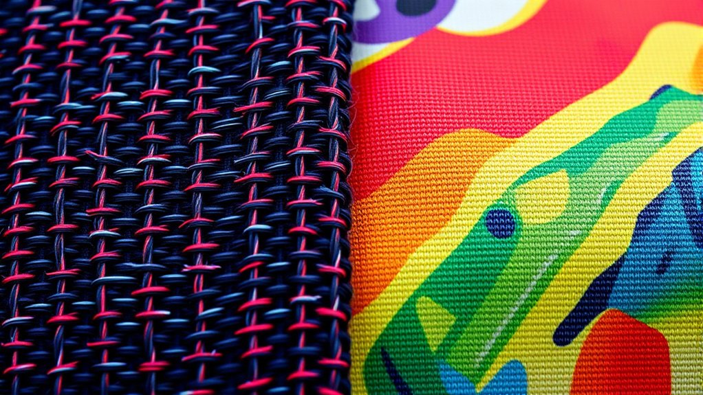 tackle twill versus screen print