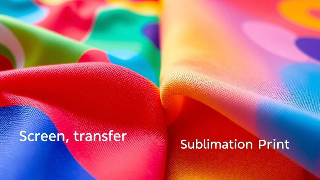 transfer printing comparison methods