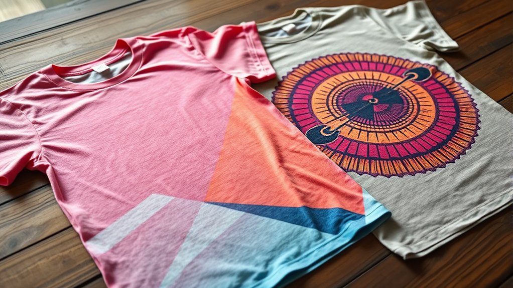 transfer printing comparison techniques